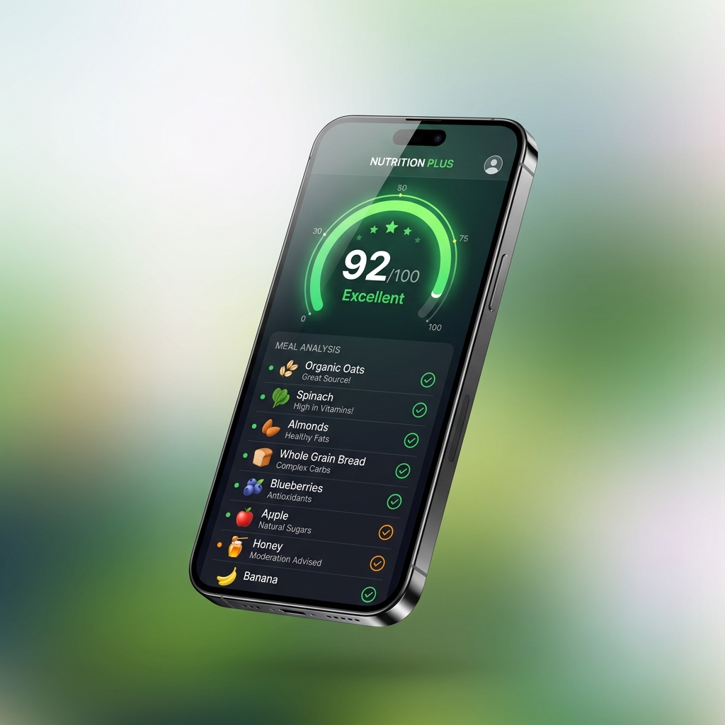 HealthScanner App Mockup